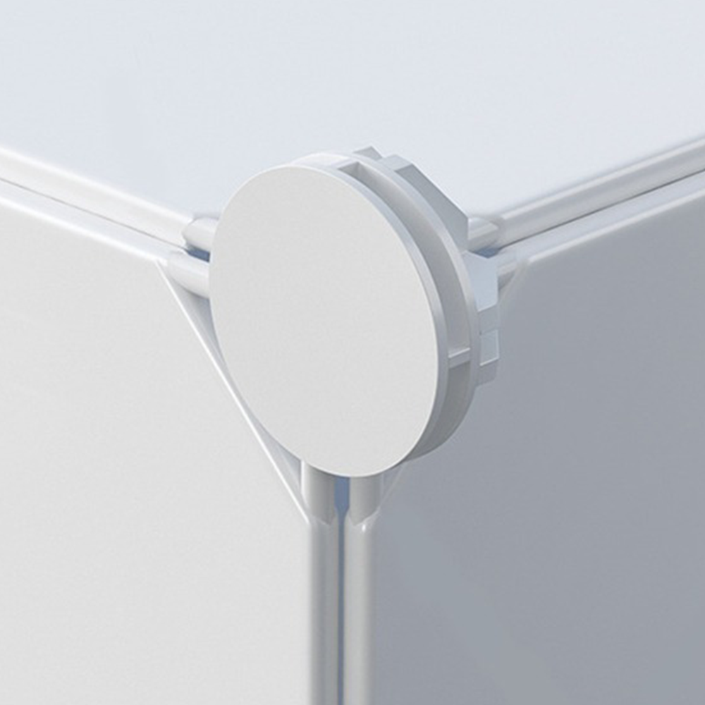 Faltbarer modularer Kleiderschrank für Kinder – 111x111x37 cm – leicht, bunt, wasserfest