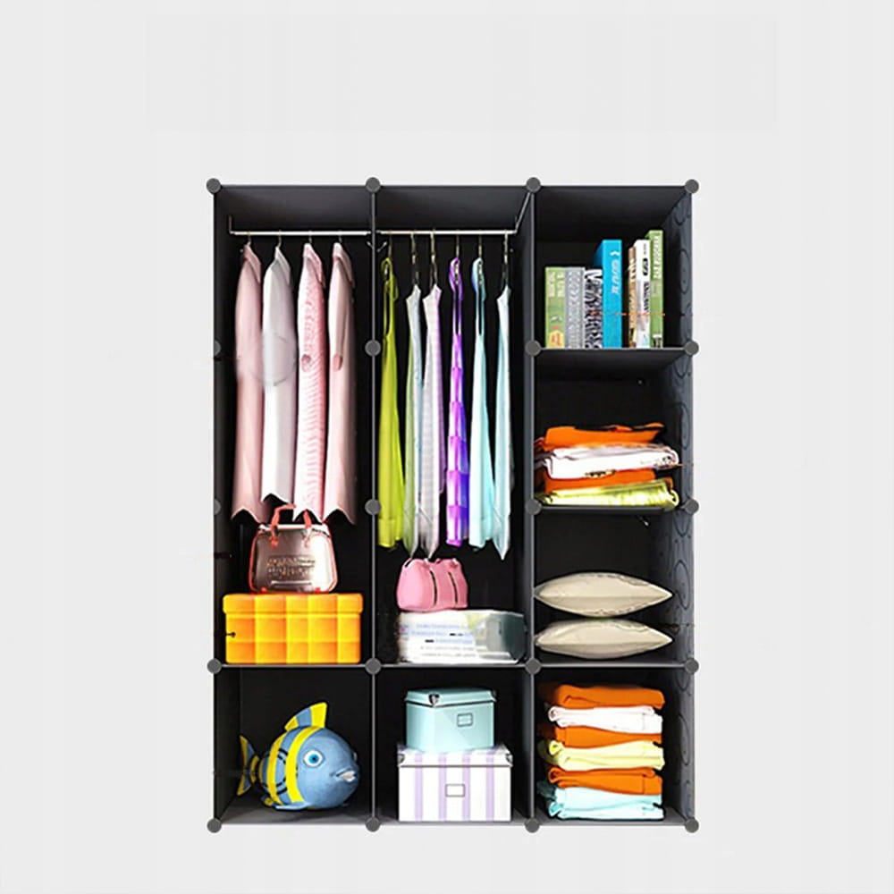 Faltbarer modularer Schrank 146×110×36 cm – Kompakt und strapazierfähig