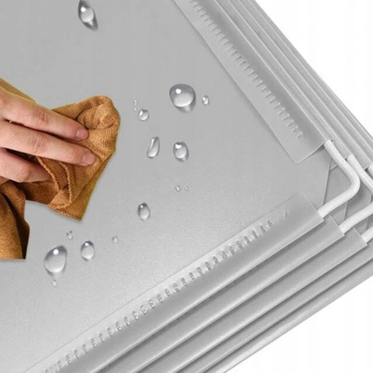 Faltbarer, modularer Schrank mit wasserfesten Regalböden – 147 × 111 × 37 cm, leichte und praktische Möbellösung.