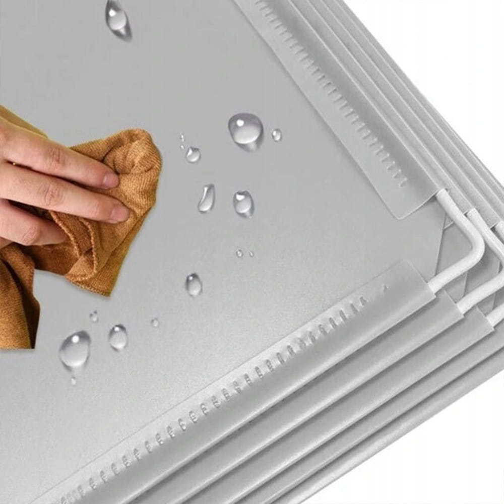 Zusammenklappbarer Kleiderschrank 147x111x47 cm – ideal für kleine Räume, schnelle Montage.