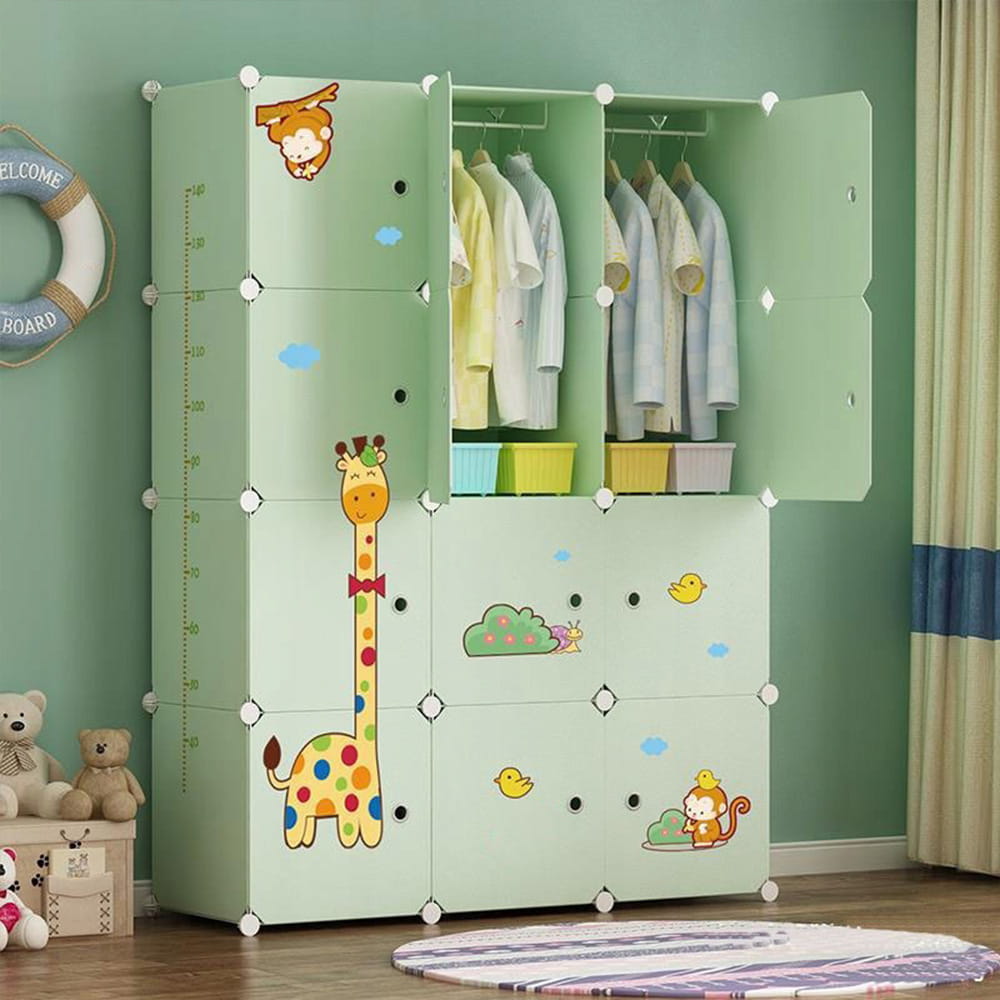 Leichter, zusammenklappbarer Schrank 147×111×47 cm – die perfekte Aufbewahrungslösung für kleine Räume
