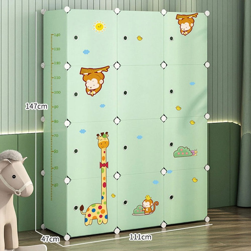 Leichter, zusammenklappbarer Schrank 147×111×47 cm – die perfekte Aufbewahrungslösung für kleine Räume