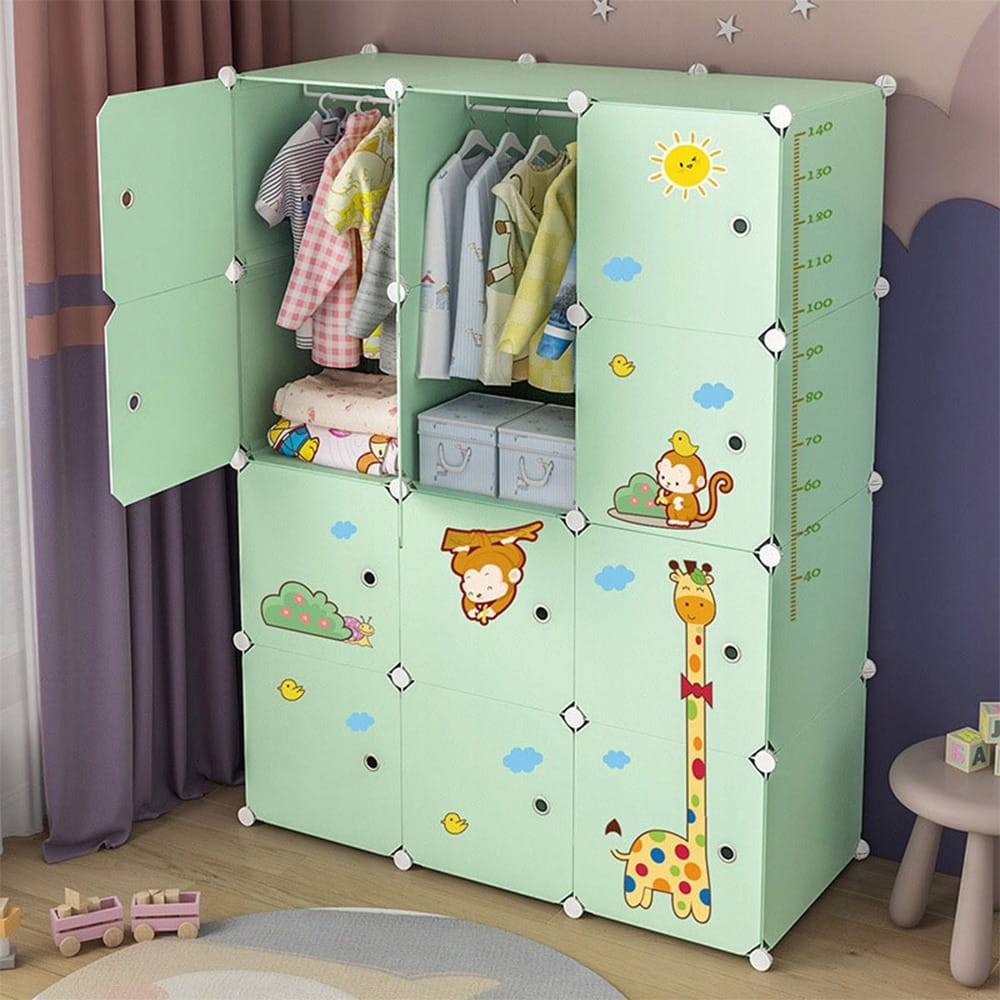 Leichter, zusammenklappbarer Schrank 147×111×47 cm – die perfekte Aufbewahrungslösung für kleine Räume