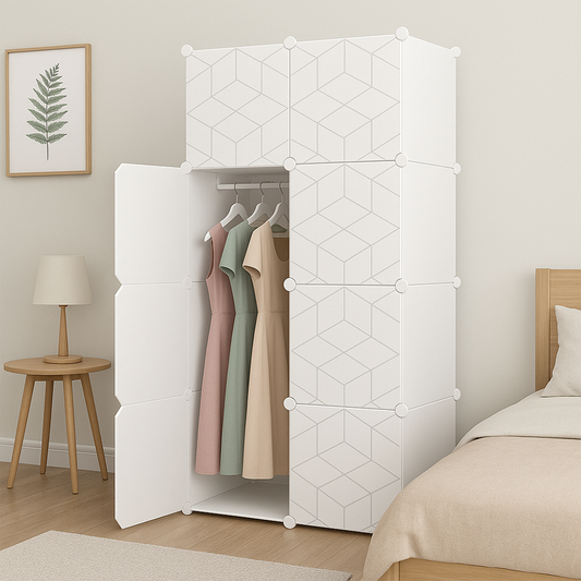 Modularer Schrank 147x75x47 cm – geräumig, robust und leicht zu montieren
