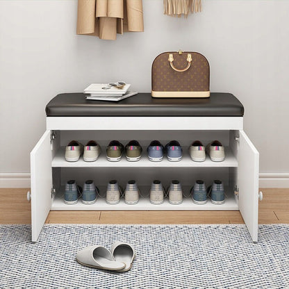 Schuhbank mit Stauraum 60x32x35 cm – Praktisch, kompakt und modern