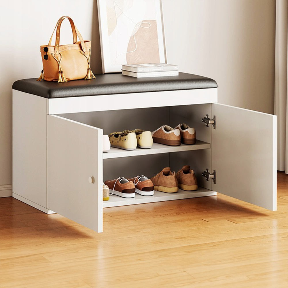 Schuhbank mit Stauraum 60x32x35 cm – Praktisch, kompakt und modern