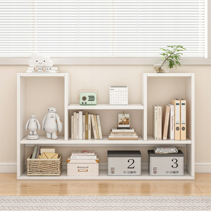 Weißes Regal 100x60x16 cm – Modernes Design, ideal für Bücher und Dekorationen