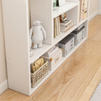 Weißes Regal 100x60x16 cm – Modernes Design, ideal für Bücher und Dekorationen