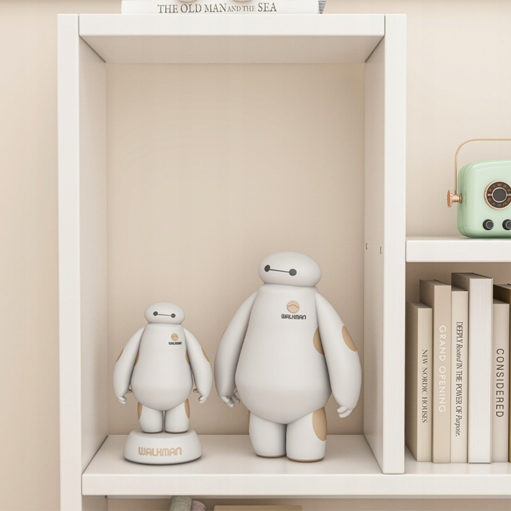 Weißes Regal 100x60x16 cm – Modernes Design, ideal für Bücher und Dekorationen