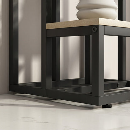 4-stöckiger Pflanzenständer aus Metall – Eleganter Blumen- und Pflanzenhalter im Loft-Stil