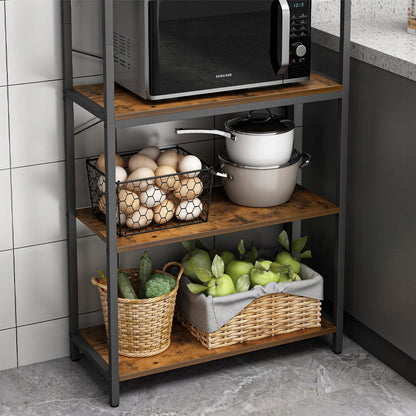 Bücherregal im Industrie-Stil – 66x30x186 cm, MDF und Metall, stabil und elegant im Loft-Design