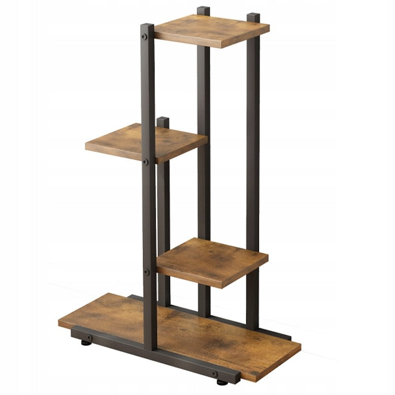 Loft-Pflanzenständer im rustikalen Stil – Pflanzregal für Blumentöpfe