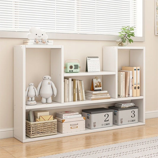 Weißes Regal 100x60x16 cm – Modernes Design, ideal für Bücher und Dekorationen