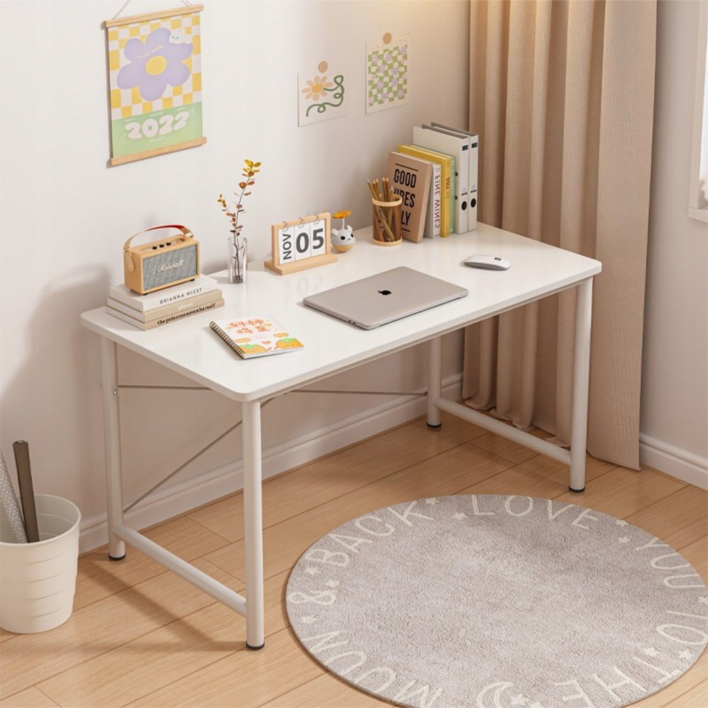 Moderner Schreibtisch in Weiß im Loft-Stil – 100x75x50 cm