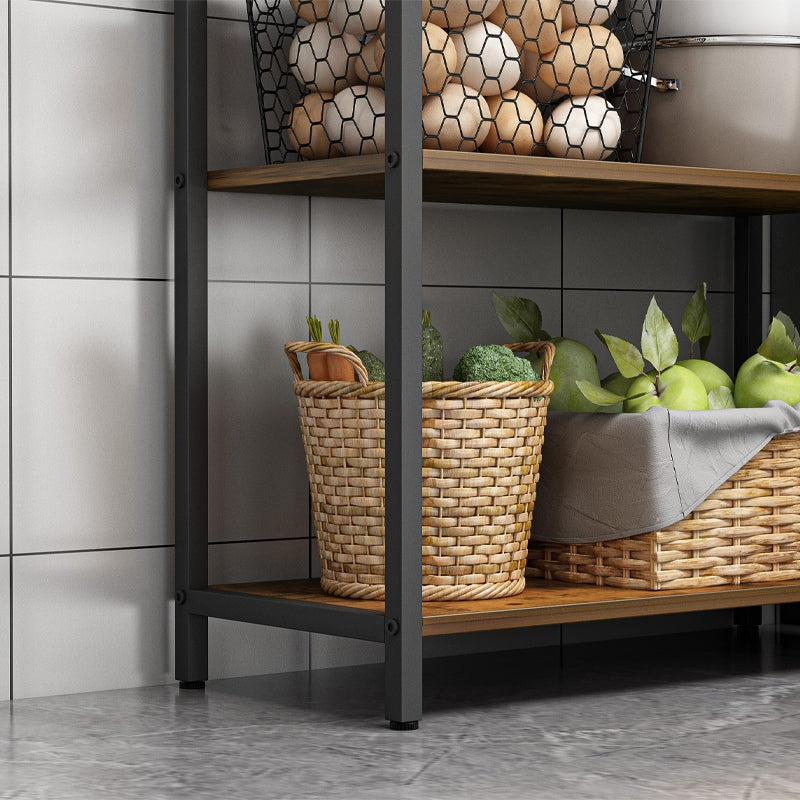 Bücherregal im Industrie-Stil – 66x30x186 cm, MDF und Metall, stabil und elegant im Loft-Design