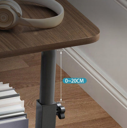 Laptop-Tisch auf Rollen, mobil und höhenverstellbar