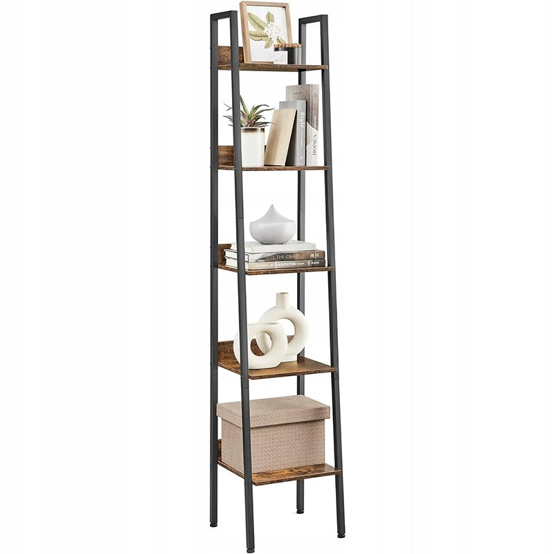 Regal im Industrie-Stil mit Metallrahmen – 170x33,8x30 cm, modernes Design